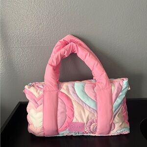 Quilted Puffer Tote Bag